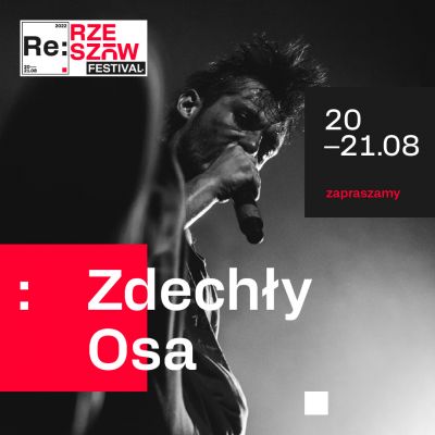 Grafika promocyjna RE: Rzeszów Festival - Zdechły Osa